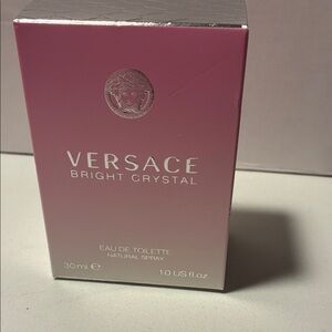 Versace Bright Crystal Pink and Silver Box (BOX ONLY)